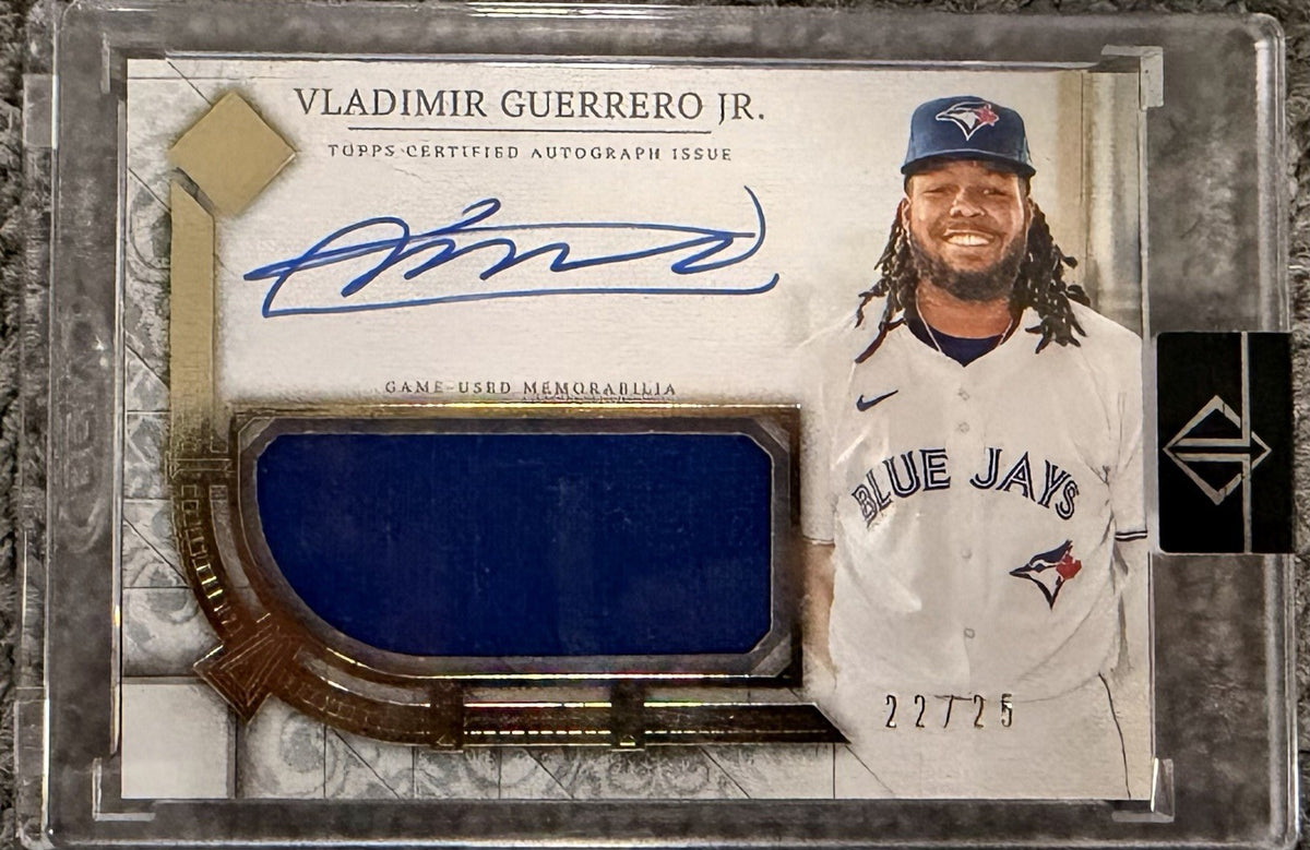 Vladimir Guerrero Jr. Topps Transcendent 2024 Card TCAR-VGJ2 Auto #’ed 22/25