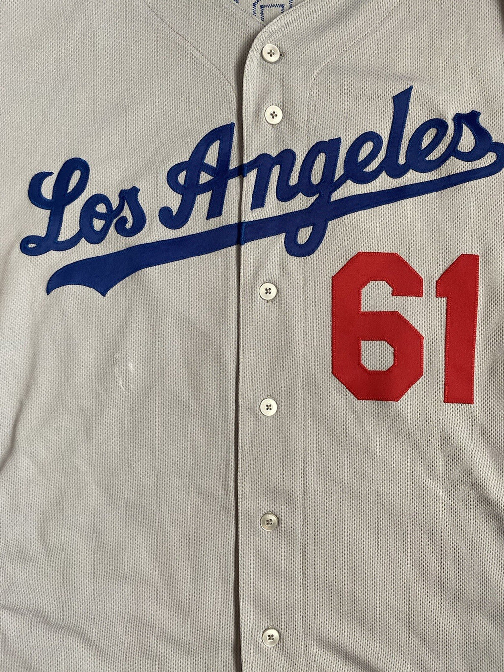 Alex Verdugo Los Angeles Dodgers Player Issued Jersey 2017 MLB Auth
