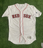 Craig Kimbrel Boston Red Sox Game Used Worn Jersey 2018 Save 4 K’s