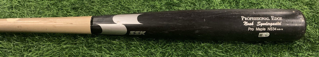 Noah Syndergaard New York Mets Game Used Bat 2019 MLB Auth Excellent Use