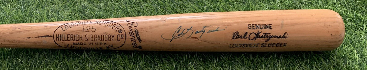 Carl Yastrzemski Boston Red Sox Game Used Bat 73-75 Signed Excellent Use