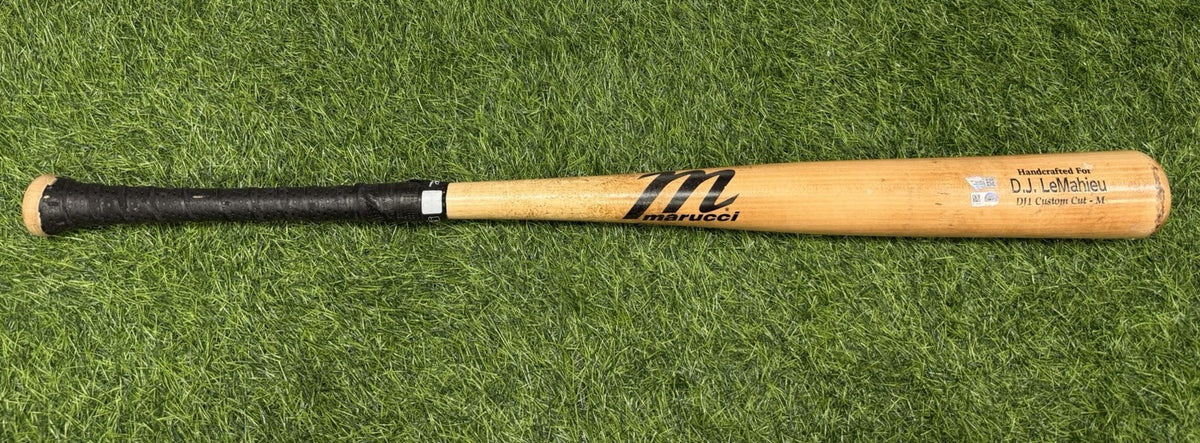 DJ LeMahieu NY Yankees Game Used Bat Career HR 96 MLB Auth