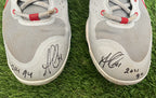 Ozzie Albies Atlanta Braves Game Used Cleats 2021 Signed LOA