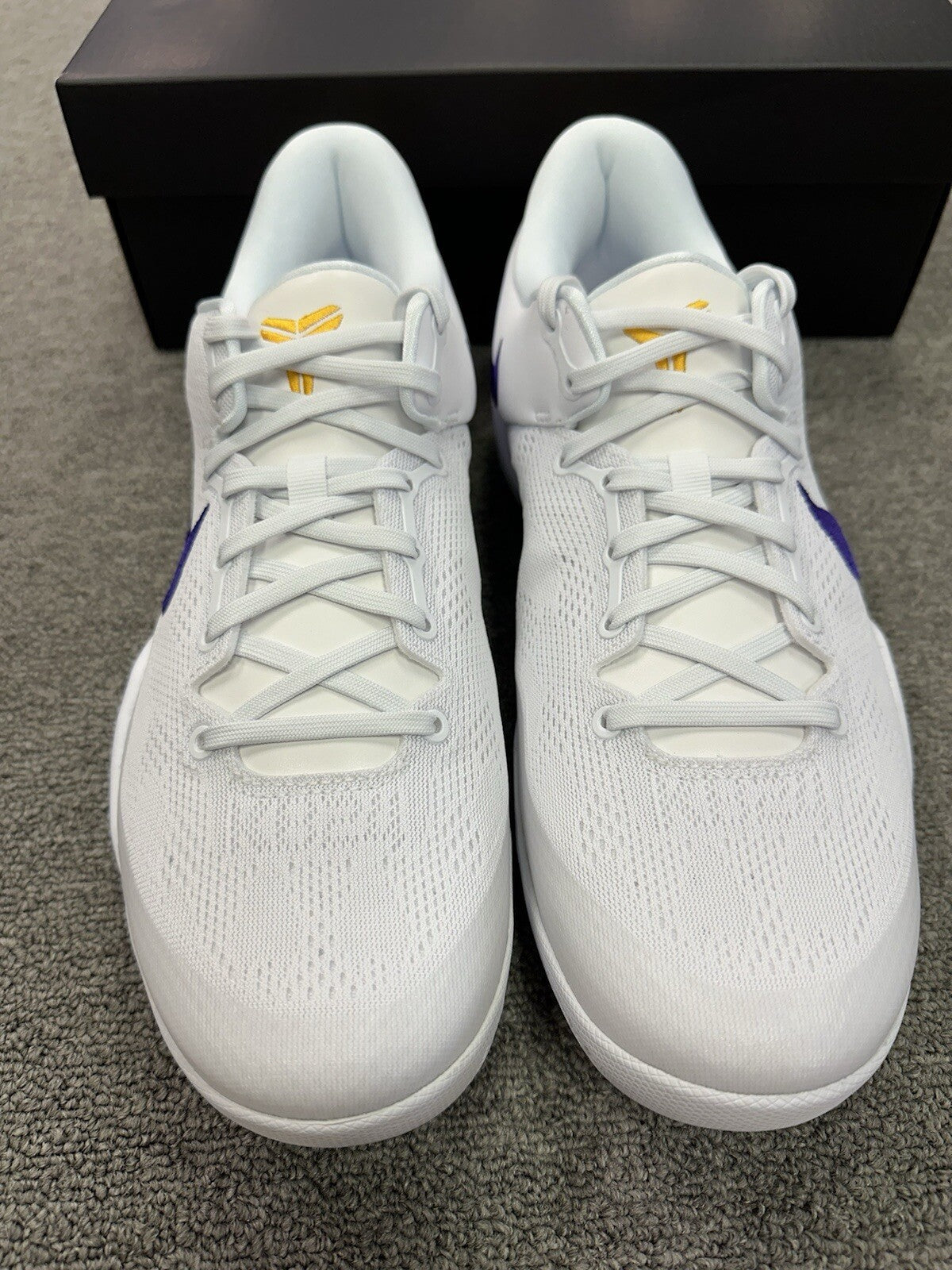 Nike Kobe 8 Protro Lakers Home *Unreleased* HF9550-100 NIB Fresh Size 10.5