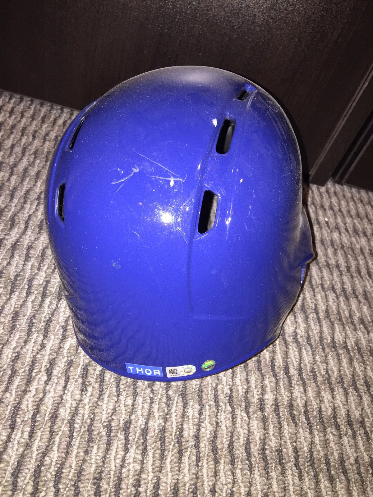 Noah Syndergaard New York Mets Game Used Helmet Signed 2016 MLB Authenticated
