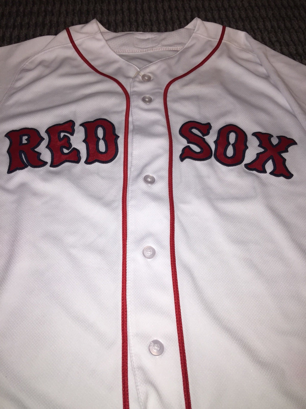 Andrew Benintendi Boston Red Sox Game Used Worn Jersey MLB Auth 2018 WS Season