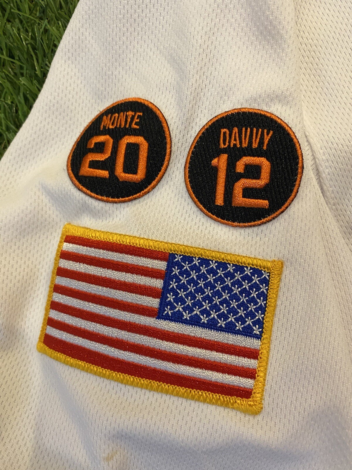 Jeff Samardzija San Francisco Giants Game Used Worn Jersey 2016 “July 4th” MLB