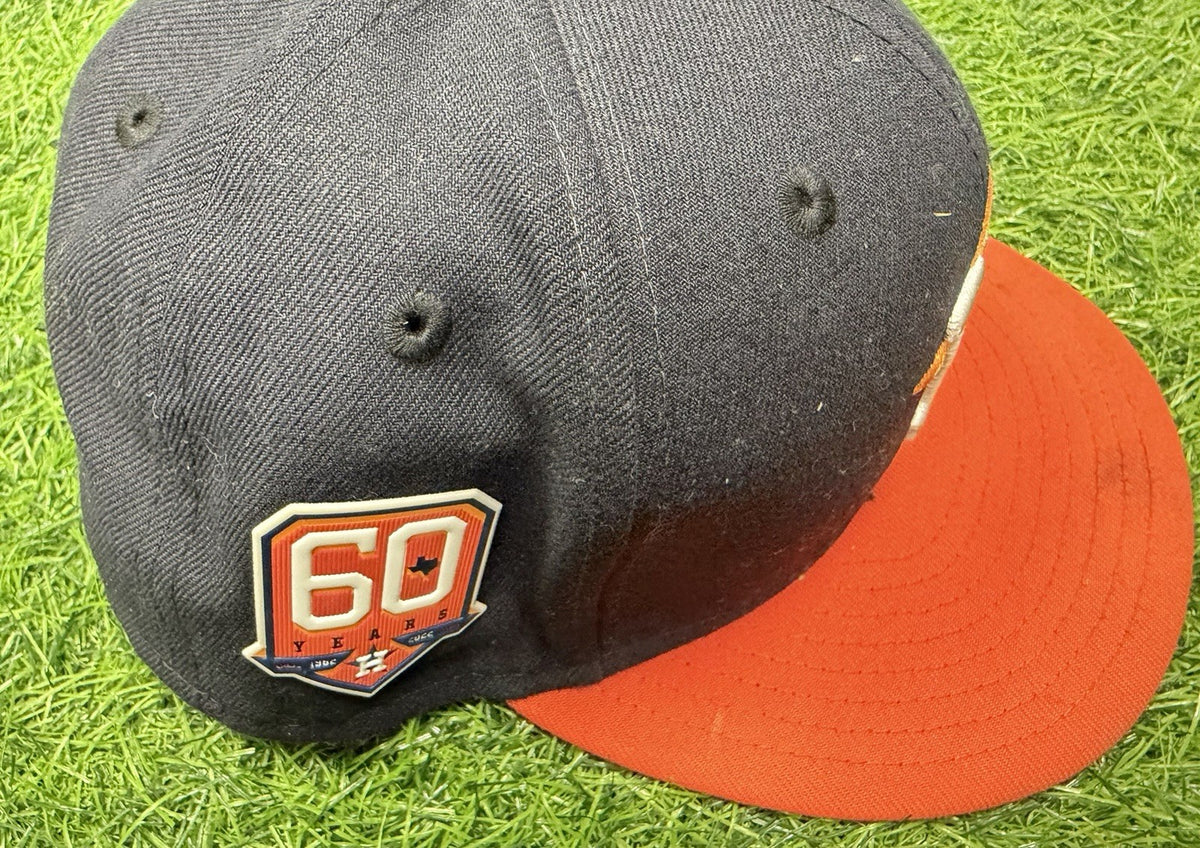 Justin Verlander Houston Astros Game Used Hat 2022 WS Season MLB Auth