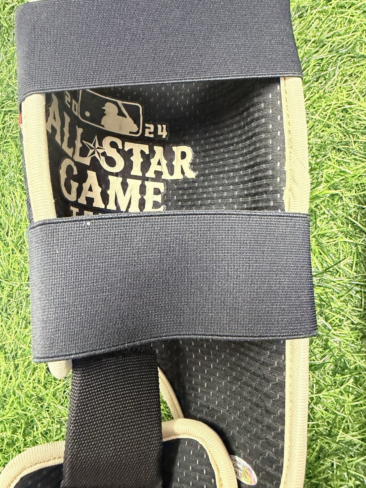 Teoscar Hernandez Dodgers Game Used Worn Protector Set 2024 ASG GUG LOA