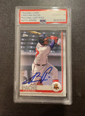 Cristian Pache Atlanta Braves 2019 Topps 193 Auto PSA 10
