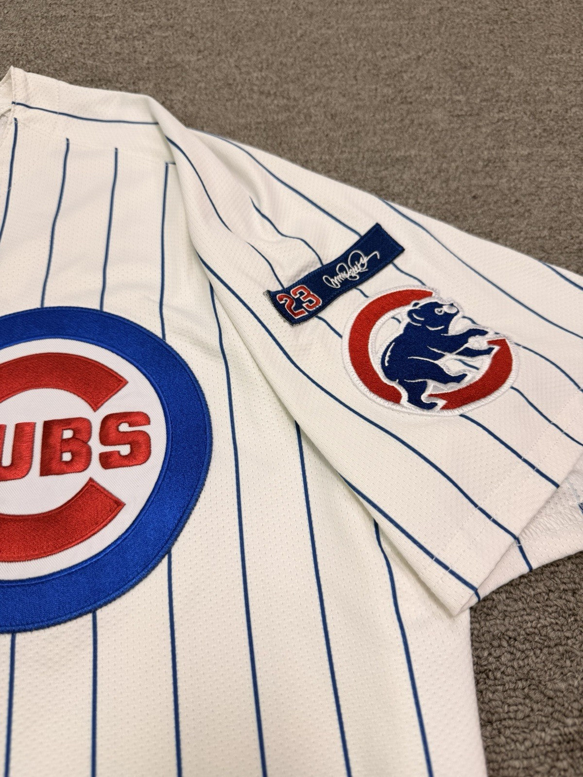 Owen Caissie Chicago Cubs Game Used Jersey Worn for 1st Career HR & HIT MLB Auth