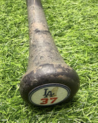 Teoscar Hernandez 2025 Dodgers Game Used Bat Signed 213th HR MLB Auth GUG LOA