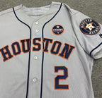 Alex Bregman Houston Astros Game Used Jersey “Final HR of 2017” MLB Auth