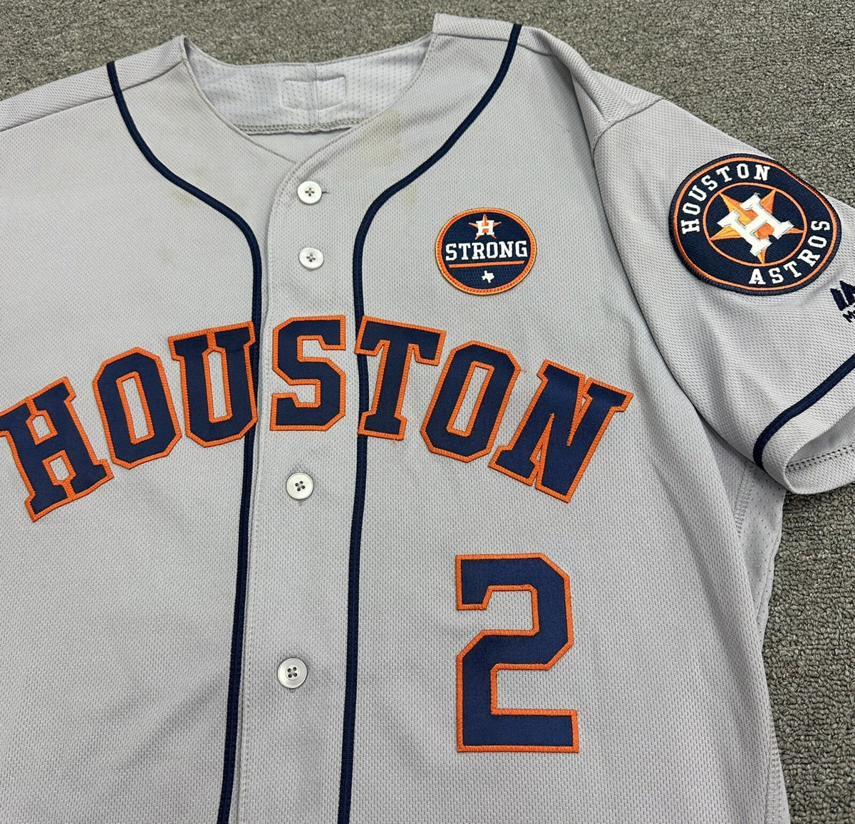 Alex Bregman Houston Astros Game Used Jersey “Final HR of 2017” MLB Auth