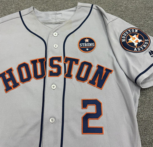 Alex Bregman Houston Astros Game Used Jersey “Final HR of 2017” MLB Auth