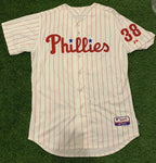 Curt Schilling Philadelphia Phillies Game Model Jersey Signed MLB Authenticated