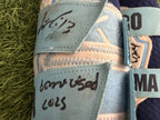 Junior Caminero Game-Used & Signed 3 Piece Protector Set – 2025 GUG LOA