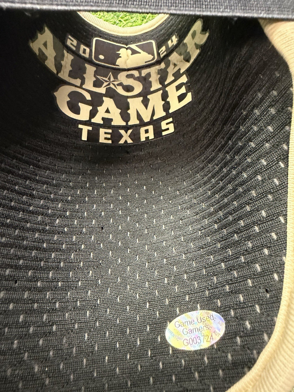 Teoscar Hernandez Dodgers Game Used Worn Protector Set 2024 ASG GUG LOA