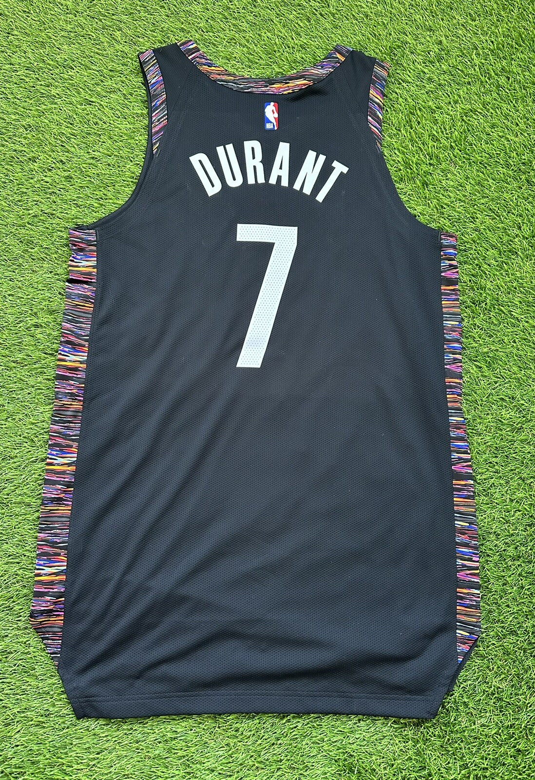 Kevin Durant Brooklyn Nets Player Issued “City Edition” Jersey Fanatics LOA