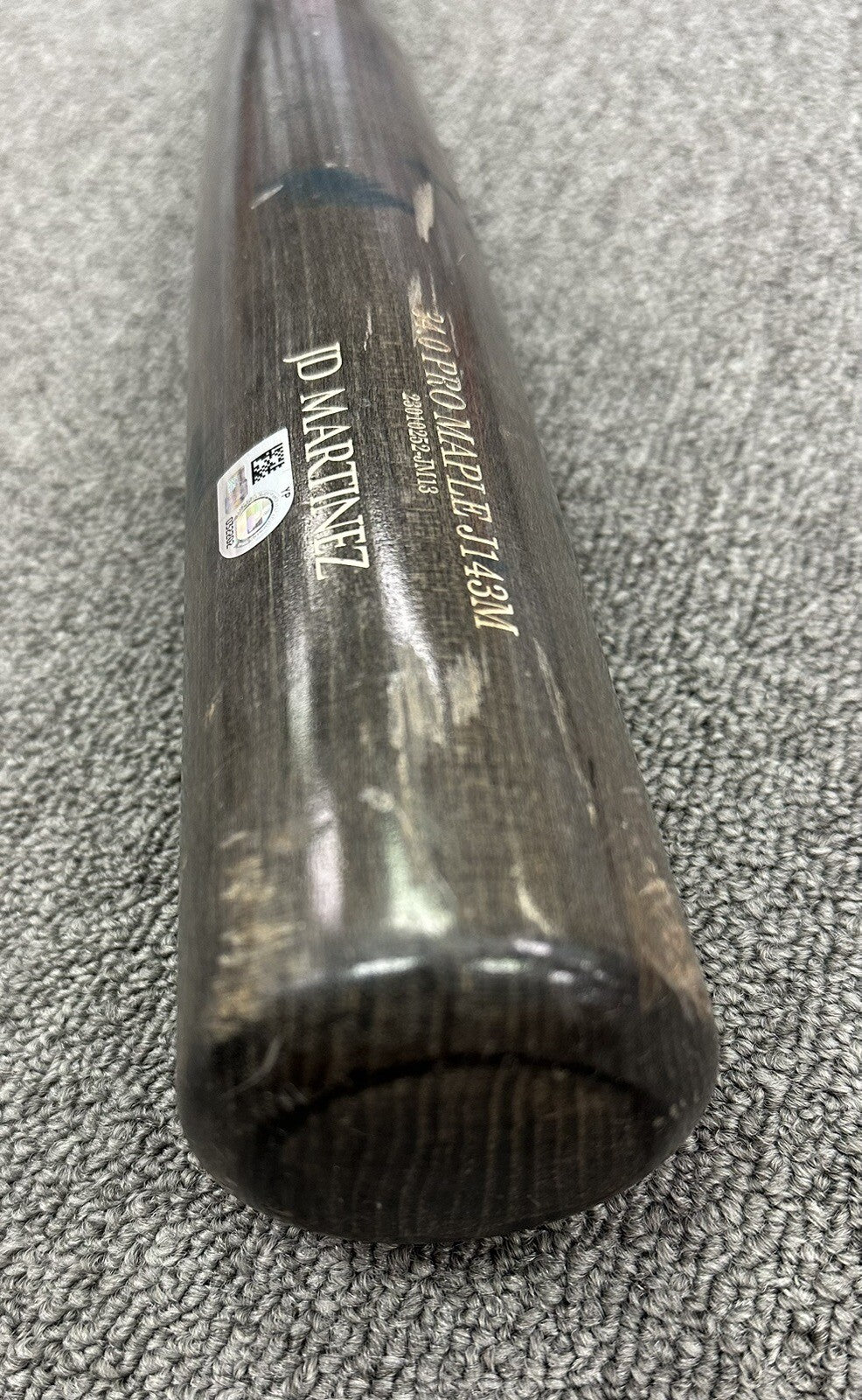 JD Martinez Los Angeles Dodgers Game Used Bat 2023 MLB Authenticated