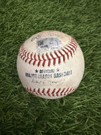 Travis Bazzana Cleveland Guardians Game Used Baseball Career Hit 41 MLB Auth