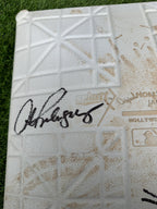 Alex Rodriguez New York Yankees Game Used “Final MLB Game” Base MLB Auth