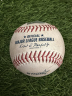 Yoshinobu Yamamoto Dodgers Game Used Strikeout K Baseball 2026 MLB Auth LOA