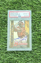 Ronald Acuna Jr. 2017 Bowman BDM-RA Signed Card PSA 10 Auto