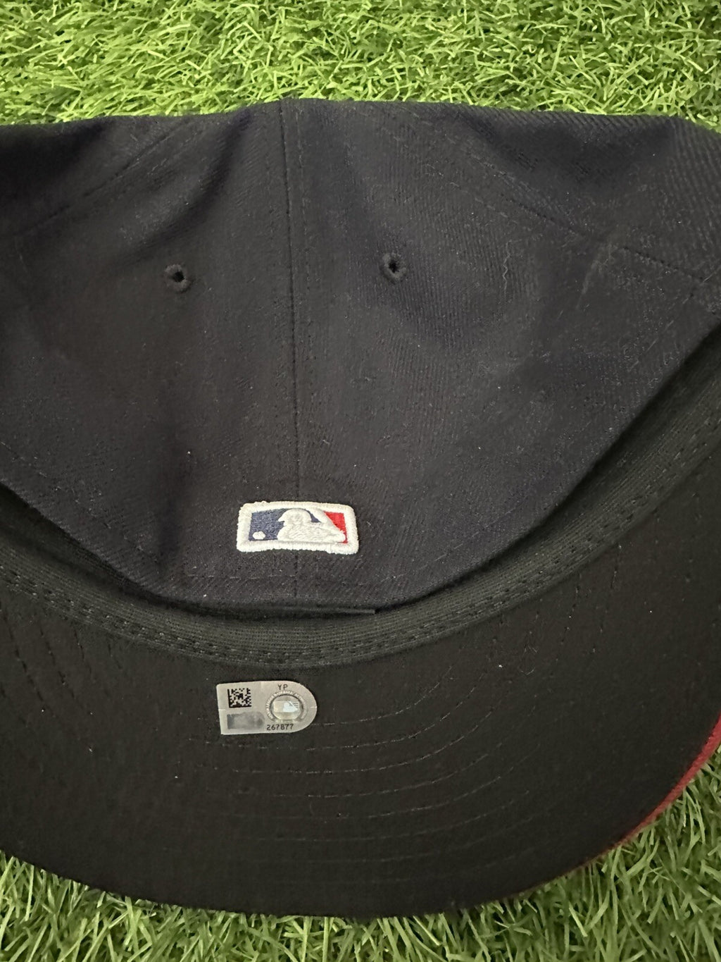 Shane Bieber Cleveland Guardians Game Used Hat 2023 5th Win MLB Auth LOA