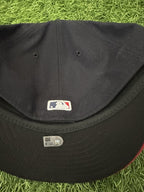 Shane Bieber Cleveland Guardians Game Used Hat 2023 5th Win MLB Auth LOA