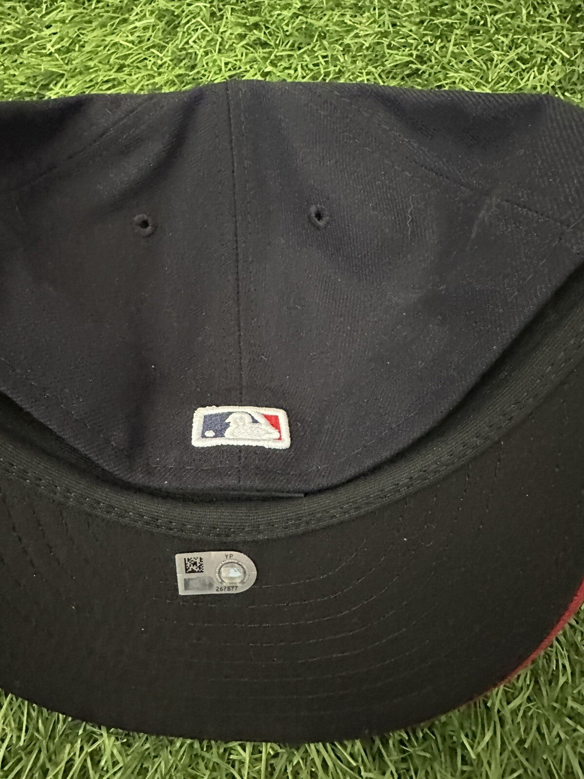 Shane Bieber Cleveland Guardians Game Used Hat 2023 5th Win MLB Auth LOA