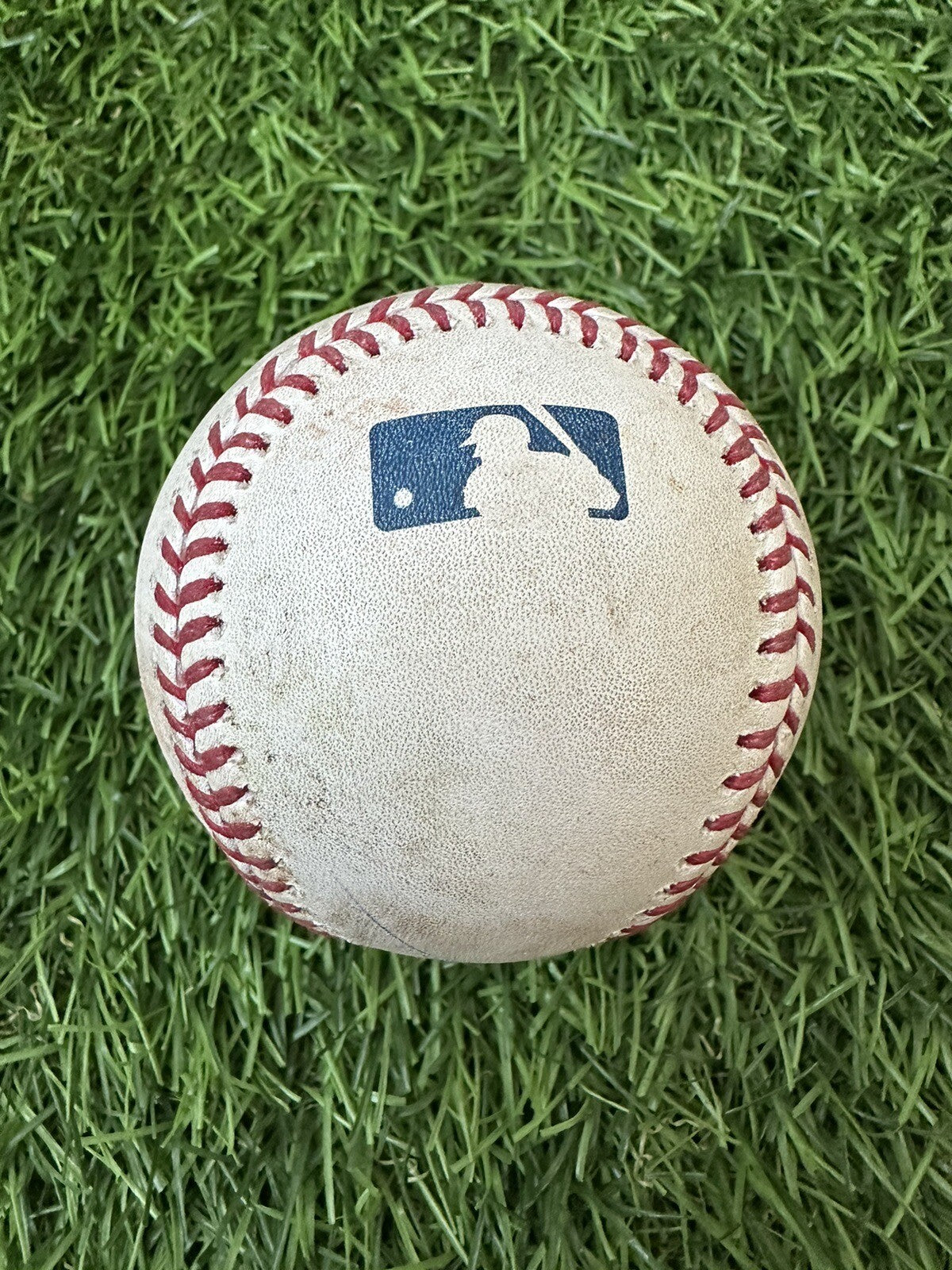Ronald Acuna Jr. Game Used Baseball Single 2018 NL ROY Season MLB Auth Hit # 96