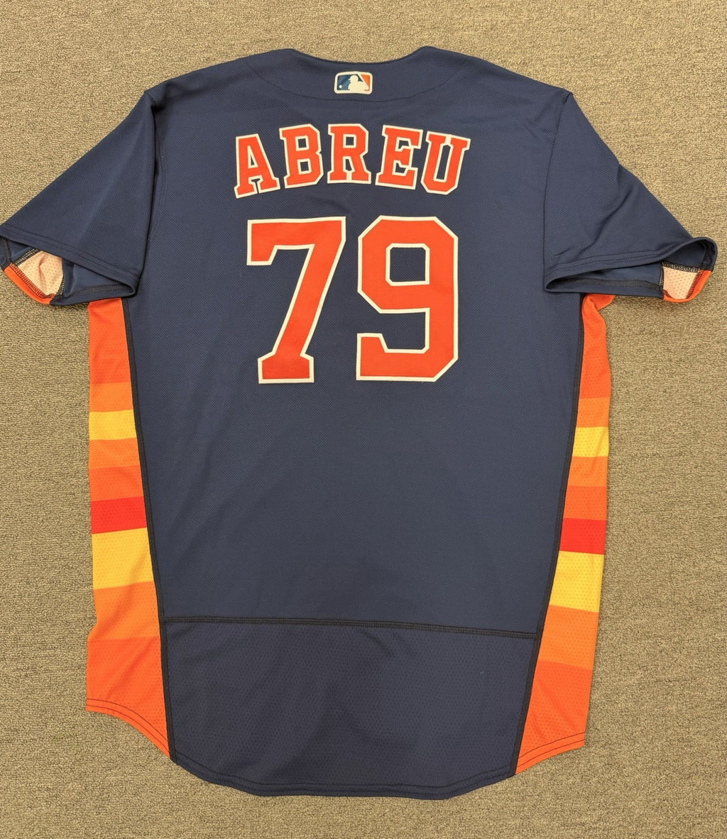 Jose Abreu Houston Astros Team Issued Jersey 2023 MLB Auth LOA Size 46
