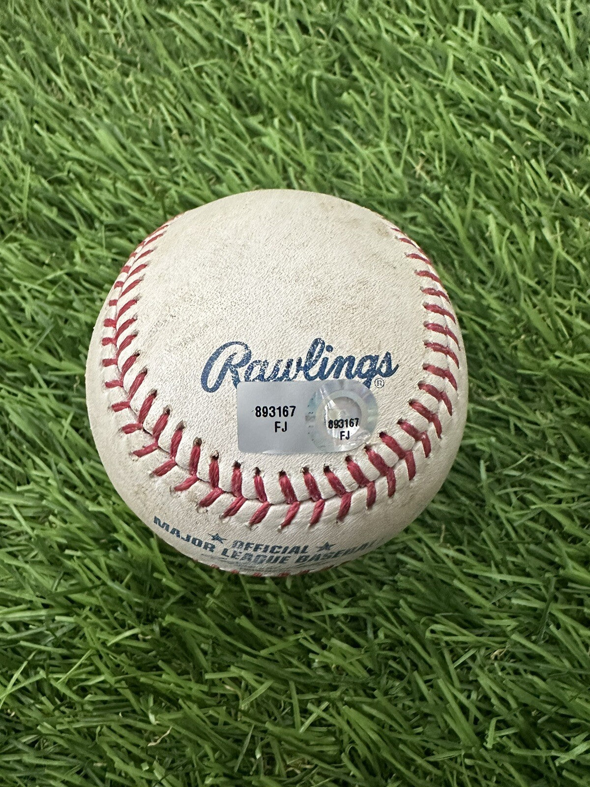 Jim Thome Game Used Baseball FINAL Career Hit (#2328) RBI (#1699) 2012 MLB Auth