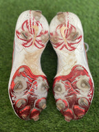 Ozzie Albies Atlanta Braves Game Used Cleats 2021 Signed LOA