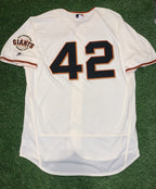 Madison Bumgarner San Francisco Giants Game Used Jersey 2017 MLB Auth “JRD 42”