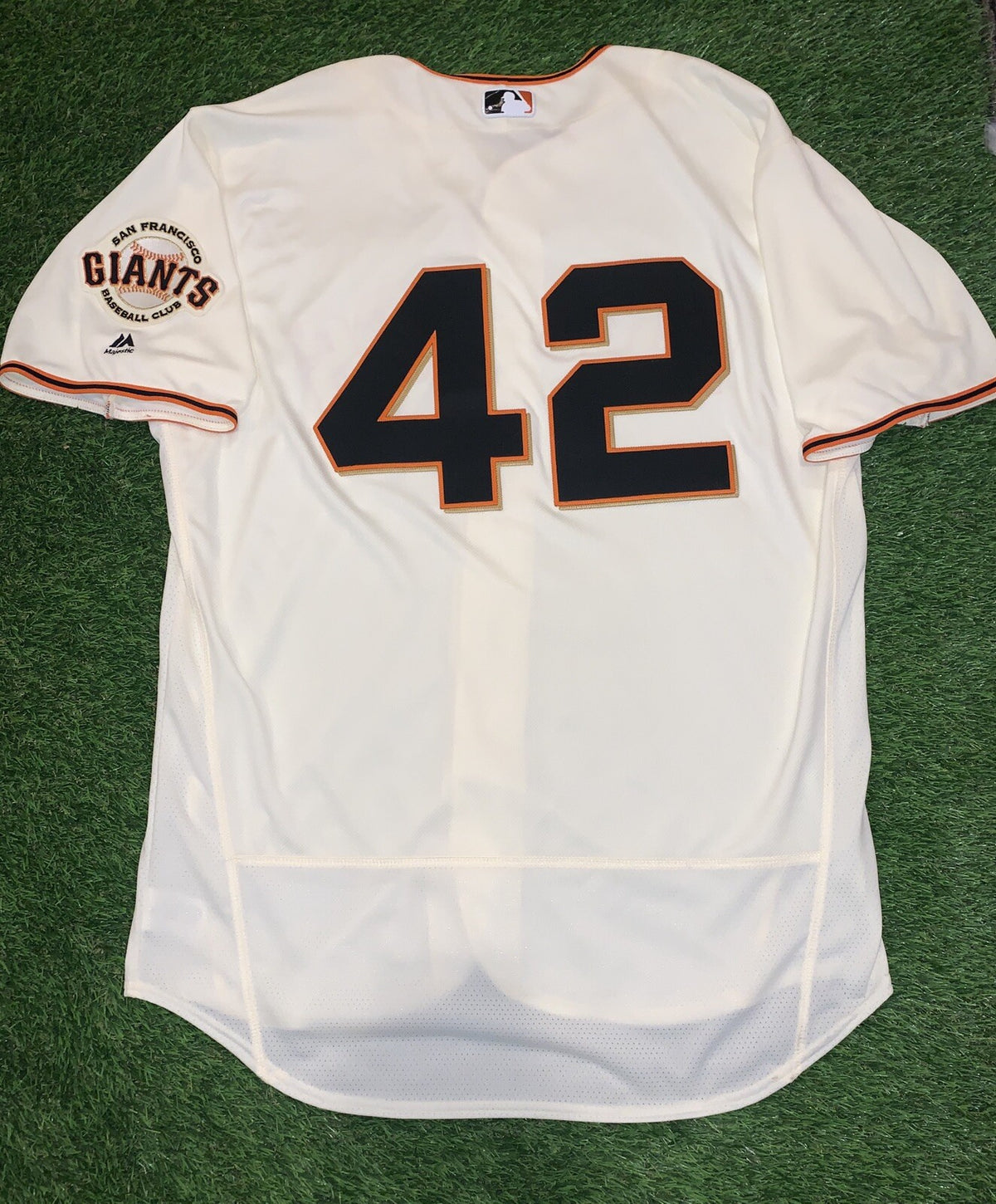 Madison Bumgarner San Francisco Giants Game Used Jersey 2017 MLB Auth “JRD 42”