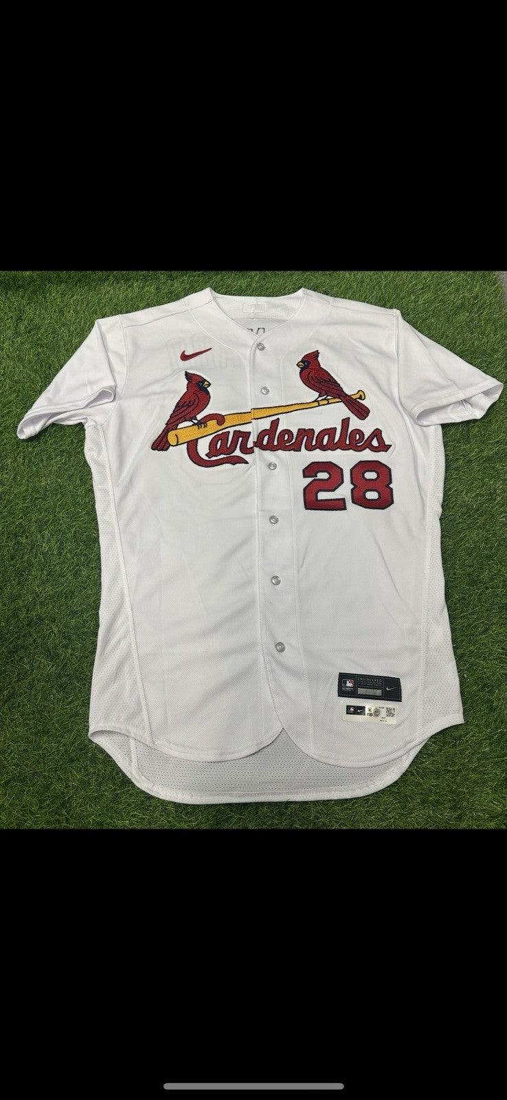 Nolan Arenado St. Louis Cardinals Team Issued Jersey 2022 Cardenales MLB Auth
