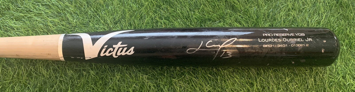 Lourdes Gurriel Jr. Toronto Blue Jays Game Used Bat 2021 Signed