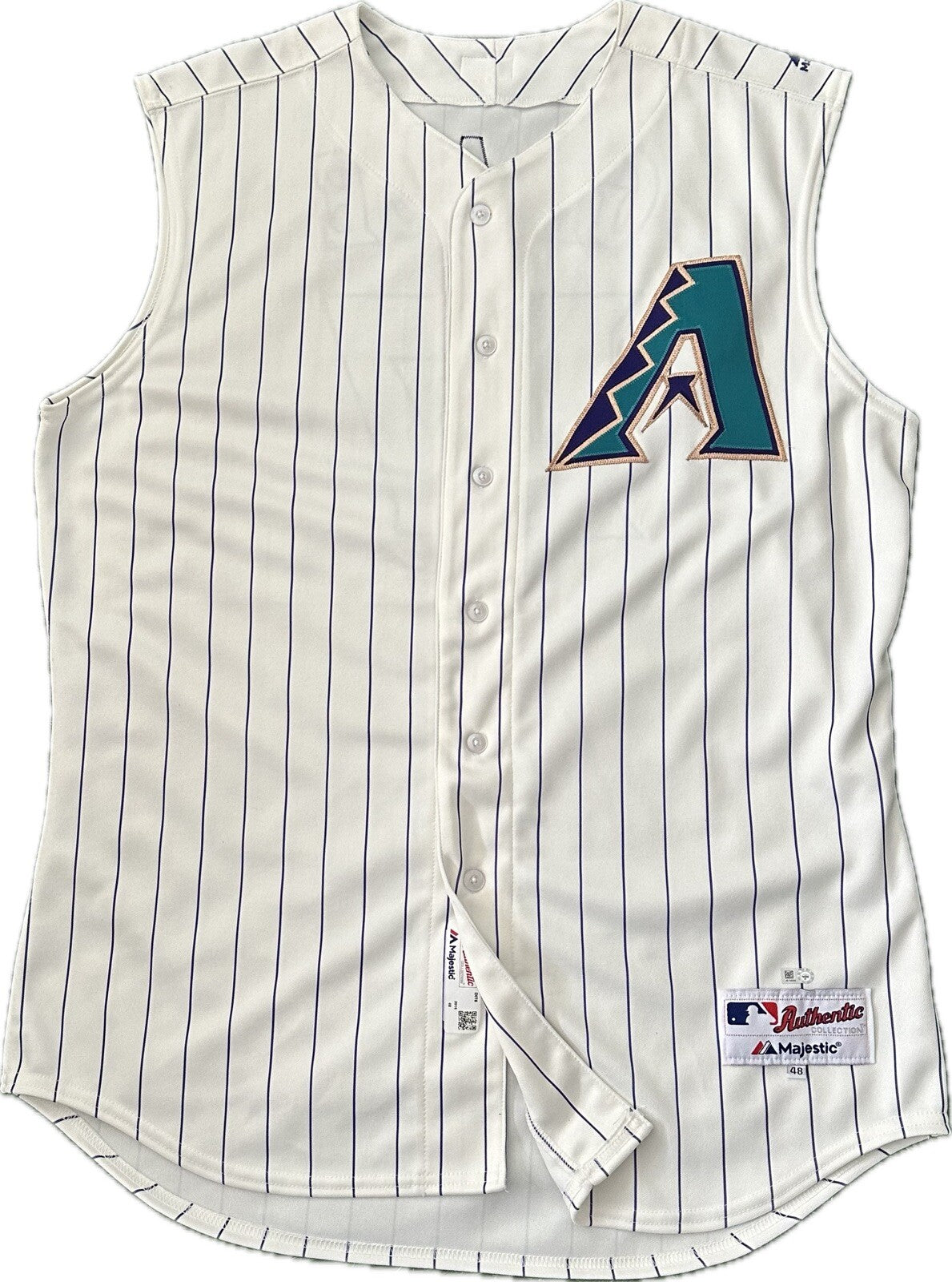 Mark Grace Arizona Diamondbacks Game Used Worn Jersey 2016 MLB Auth