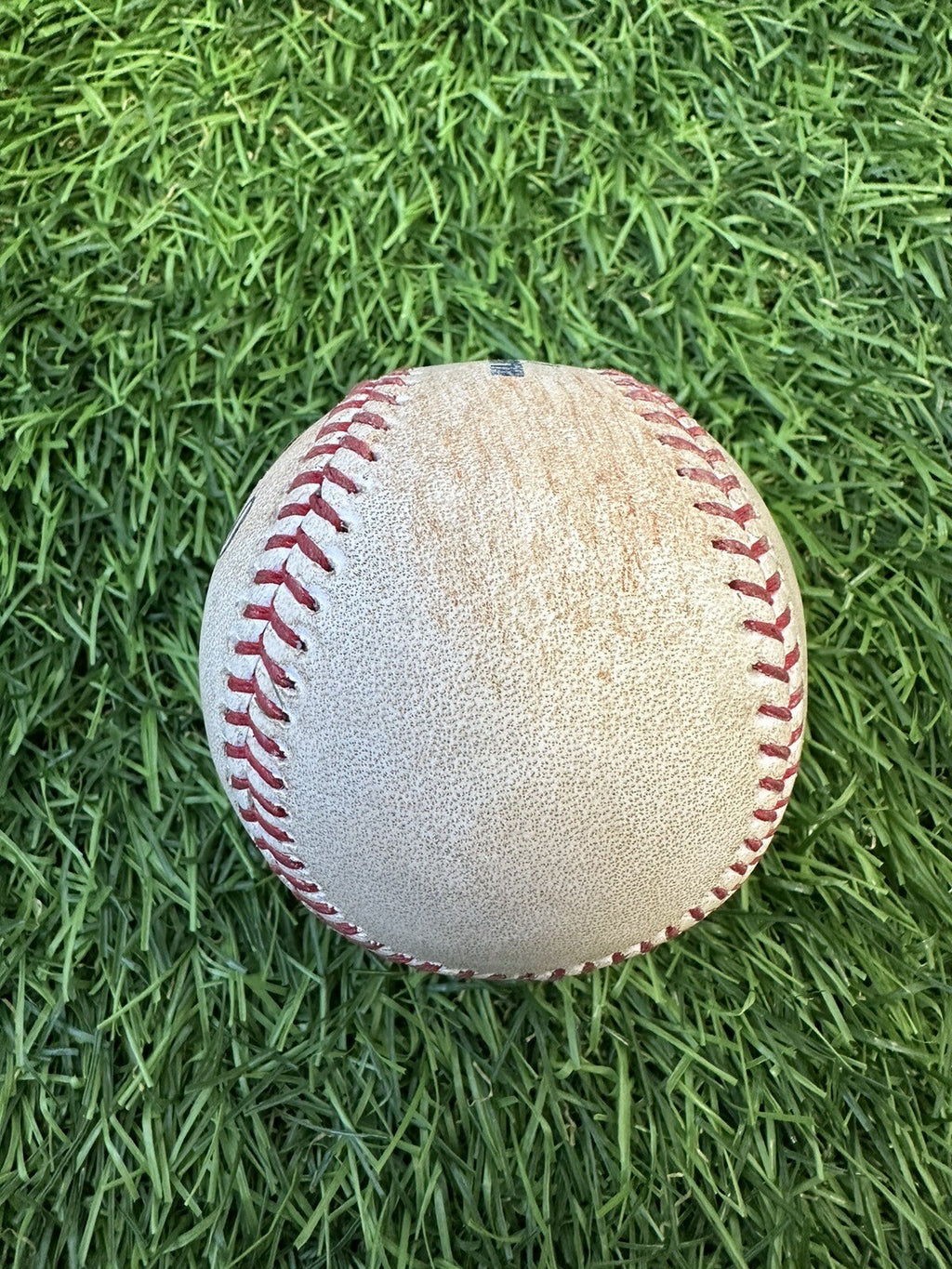 Ozzie Albies Atlanta Braves Signed Baseball NLDS Single 2023 MLB Auth