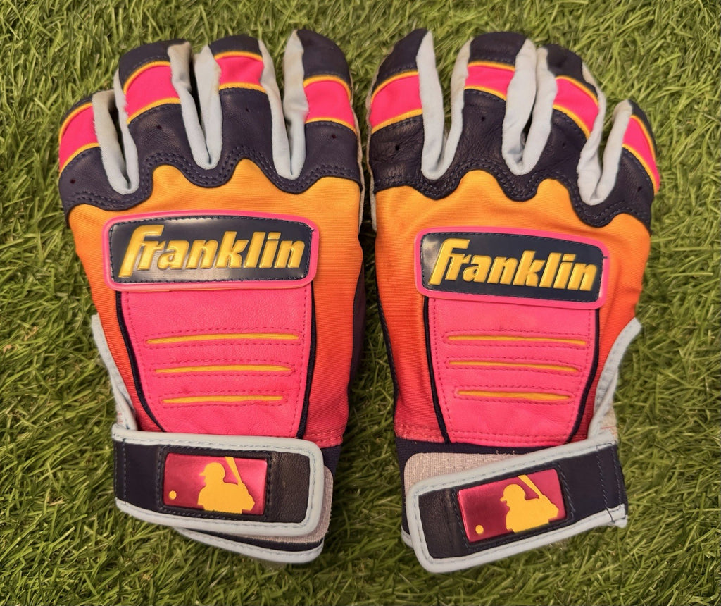 Jose Ramirez Guardians Game Used Custom Batting Gloves Signed GUG LOA 2026