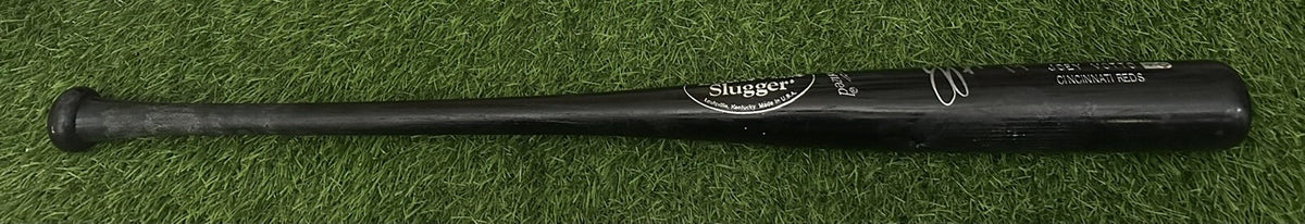 Joey Votto Cincinnati Reds Game Used Bat Signed 2008 Rookie Season MLB Auth LOA