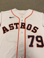Jose Abreu Houston Astros Game Issued Jersey 2023 MLB Auth LOA