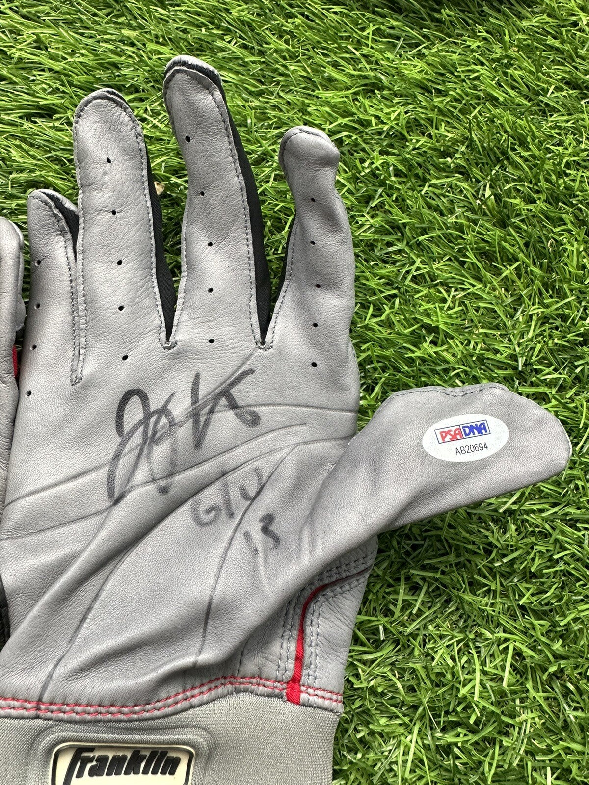 Joey Votto Cincinnati Reds Game Used Batting Gloves Signed PSA Authenticated
