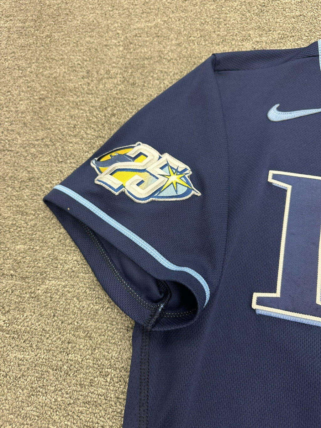Tyler Glasnow Rays Game Used Worn Jersey 2023 *4 Wins* MLB Auth