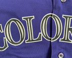 Carlos Gonzalez Colorado Rockies Game Used Jersey “Career Hits 1004-1006” Signed