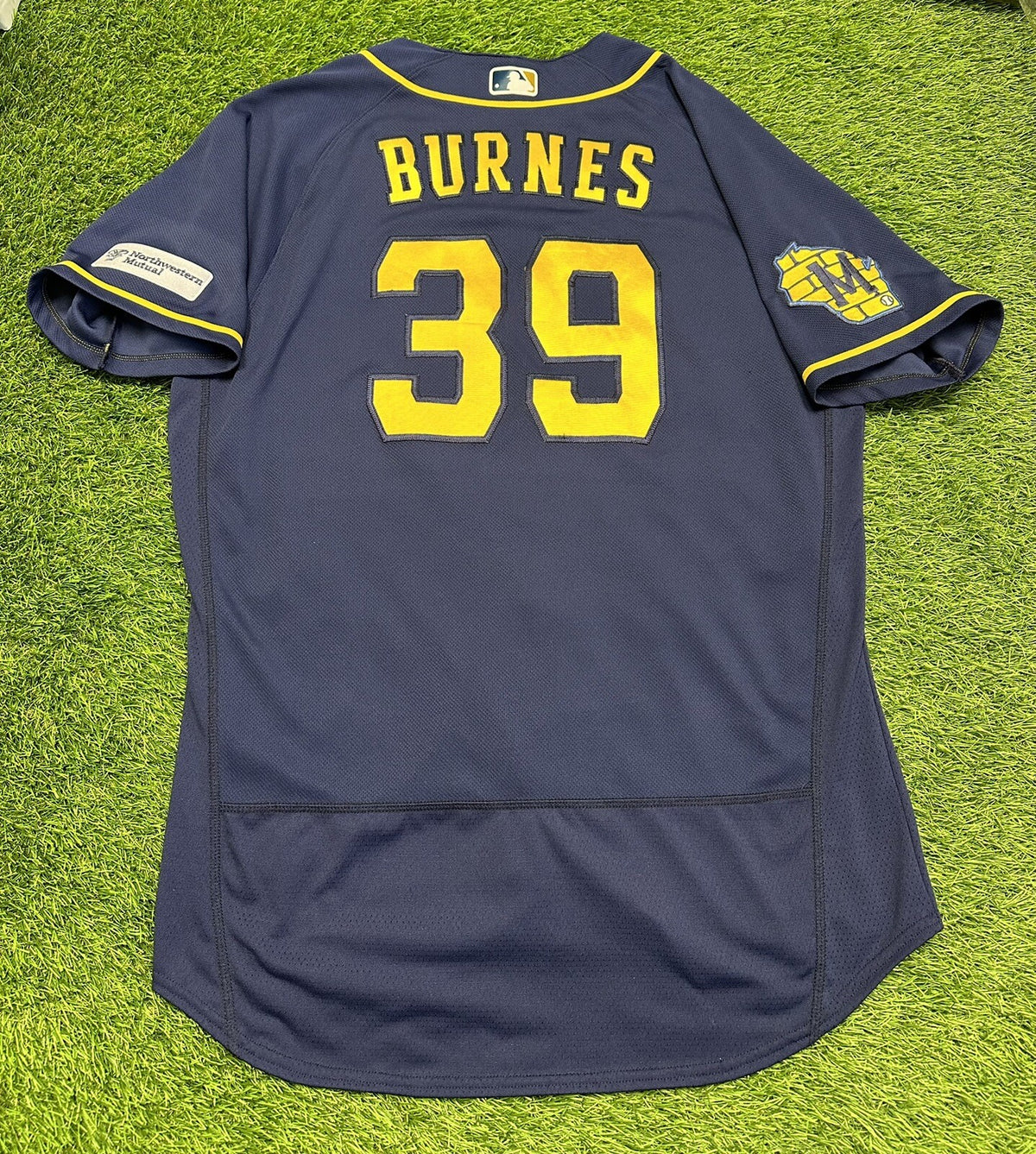 Corbin Burnes Milwaukee Brewers Game Used Worn Jersey 2023 3 Wins