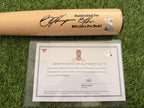 Bryce Harper Phillies Game Used Bat 2025 Matched Signed LOA Uncracked Marucci