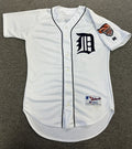 Sparky Anderson Detroit Tigers Game Used Jersey 2000 Comerica Patch Tigers LOA